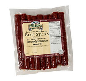 Stoltzfus Meats Ike's Traditional Beef Sticks 8/1.2lb, 507500