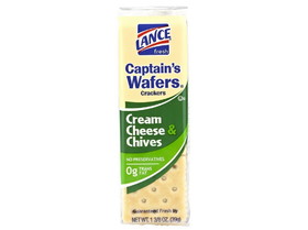 Lance Cream Cheese & Chives Captain's Wafers 120ct, 508121