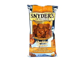 Snyder's Of Hanover Cheddar Cheese Pretzel Sandwiches 12/8oz, 512098