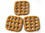 Benzel's Waffle Pretzels 25lb, 512122, Price/Case