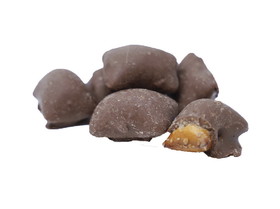 Bulk Foods Milk Chocolate Peanut Butter Filled Pretzel Nuggets 15lb, 512172