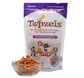 Topzels Salted Caramel Pretzel Topping 6/2lb, 512806