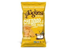 Uglies Cheddar & Sour Cream Kettle Chips 12/6oz, 514482