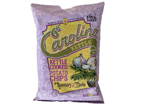 Carolina Kettle Rosemary & Garlic Kettle Cooked Potato Chips 20/2oz, 514724