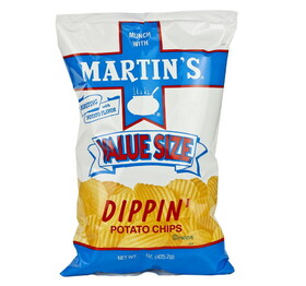 Martin Dippin' Potato Chips 6/14oz, 527374