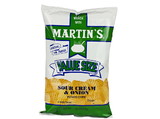 Martin Sour Cream & Onion Ripple Potato Chips 6/14oz, 527378