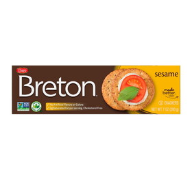 Breton/Dare Sesame Crackers 12/7oz, 532710