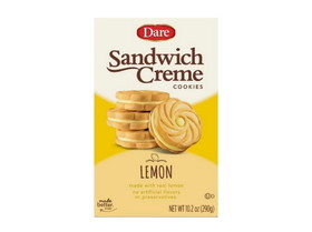 Dare Foods Lemon Creme Cookies 12/10.2oz, 532808