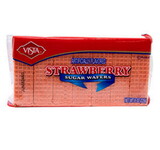 Vista Strawberry Sugar Wafers 12/8oz, 554115