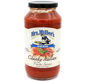 Mrs. Miller's Chunky Italian Pasta Sauce 6/24oz, 571208