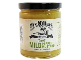 Mrs. Miller's Mild Pepper Mustard 12/9.5oz, 571307