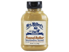 Mrs. Miller's Peanut Butter Marshmallow Spread 12/12oz, 571313
