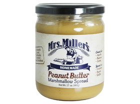 Mrs. Miller's Peanut Butter Marshmallow Spread 12/17oz, 571325
