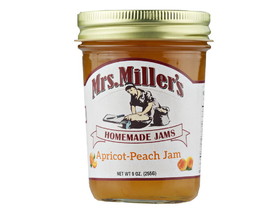 Mrs. Miller's Apricot-Peach Jam 12/9oz, 571387