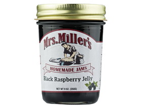 Mrs. Miller's Black Raspberry Jelly 12/9oz, 571404