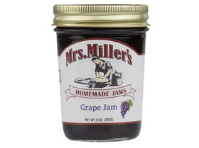 Mrs. Miller's Grape Jam 12/9oz, 571433