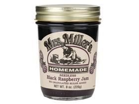 Mrs. Miller's No Sugar Seedless Black Raspberry Jam 12/8oz, 571514