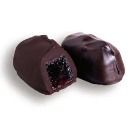 Asher's Dark Chocolate Raspberry Jellies 6lb, 601135