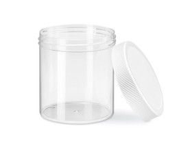 Uline Wide Mouth Plastic Jar 1/16oz, 611220
