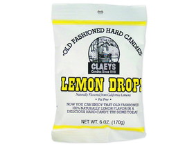 Claey's Sanded Lemon Drops 24/6oz, 613225