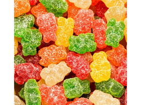 Albanese Wild Thing Assorted Sour Gummi Bears 4/4.5lb, 628082