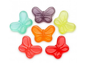 Albanese Mini Gummi Butterflies 4/5lb, 628256