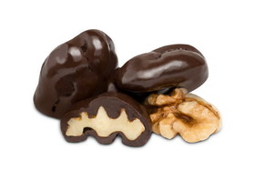 Albanese Dark Chocolate Walnuts 10lb, 628552