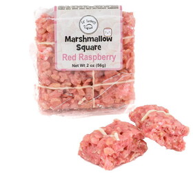 Lil Turtles Red Raspberry Marshmallow Squares 18/2oz, 640459