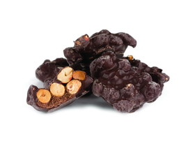 Bulk Foods Dark Chocolate Peanut Clusters 20lb, 642111