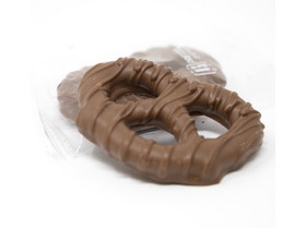 Giannios Candy Milk Chocolate Pretzels, Wrapped 6lb, 643172