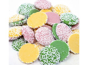 Bulk Foods Pastel Mint Nonpareils 20lb, 652158