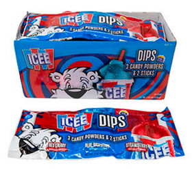 Koko's ICEE Dips Candy Powder & Stick 3pk 18ct, 699375