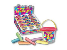 The Foreign Candy Sidewalk Chalk Bubble Gum 12ct, 699414
