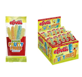 Efrutti Sour Gummi Fruity Fries 48ct, 699704