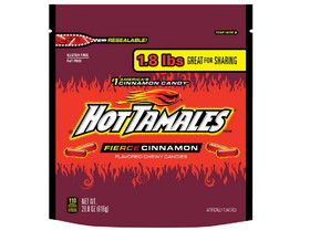 Just Born Hot Tamales Bag 6/1.8lb, 716125