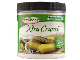 Mrs. Wages Xtra Crunch Calcium Chloride Granules 6/5.5oz, 804130