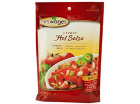 Mrs. Wages Hot Salsa Mix 12/4oz, 804625
