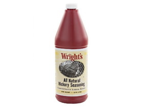 Wright's All Natural Hickory Seasoning (Liquid Smoke) 12/32oz, 812550