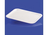 Pactiv 4S White Foam Tray 7"x9" 500ct, 813050