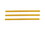 Bedford Industries 4&quot; Yellow Bag Ties 2000ct, 832210, Price/Each
