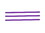 Bedford Industries 4" Purple Bag Ties 2000ct, 832219, Price/Each