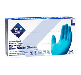 Amitex Blue Nitrile Gloves 100ct, 842411