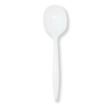 Market Pro Medium White Spoons 1000ct, 844200