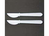 Dixie/Georgia Pacific Light Weight White Plastic Knives 4.75