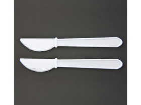 Dixie/Georgia Pacific Light Weight White Plastic Knives 4.75" 1000ct, 844210