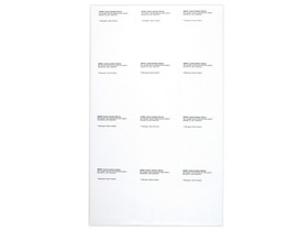 Dutch Valley Ingredient Labels (8.5 x 14) 12ct/1 sheet, 852195