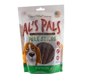 Al's Pals All Natural Dog Treats - Pork Sticks 12/7.8oz, 860820