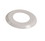 Dunn Rite FR1906 1.90" White Escutcheon Ring (6" O.D.) - FR1906
