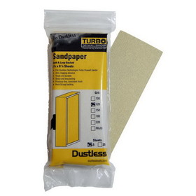 Dustless 54101 Sandpaper 120 Grit 5 Pack