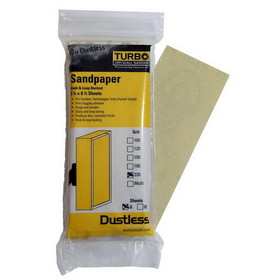 Dustless 54301 Sandpaper 220 Grit 5 Pack